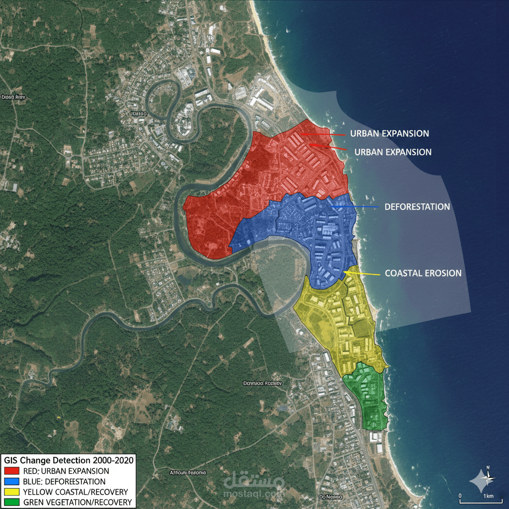 حلول ذكية قائمة على نظم المعلومات الجغرافية لدعم القرار