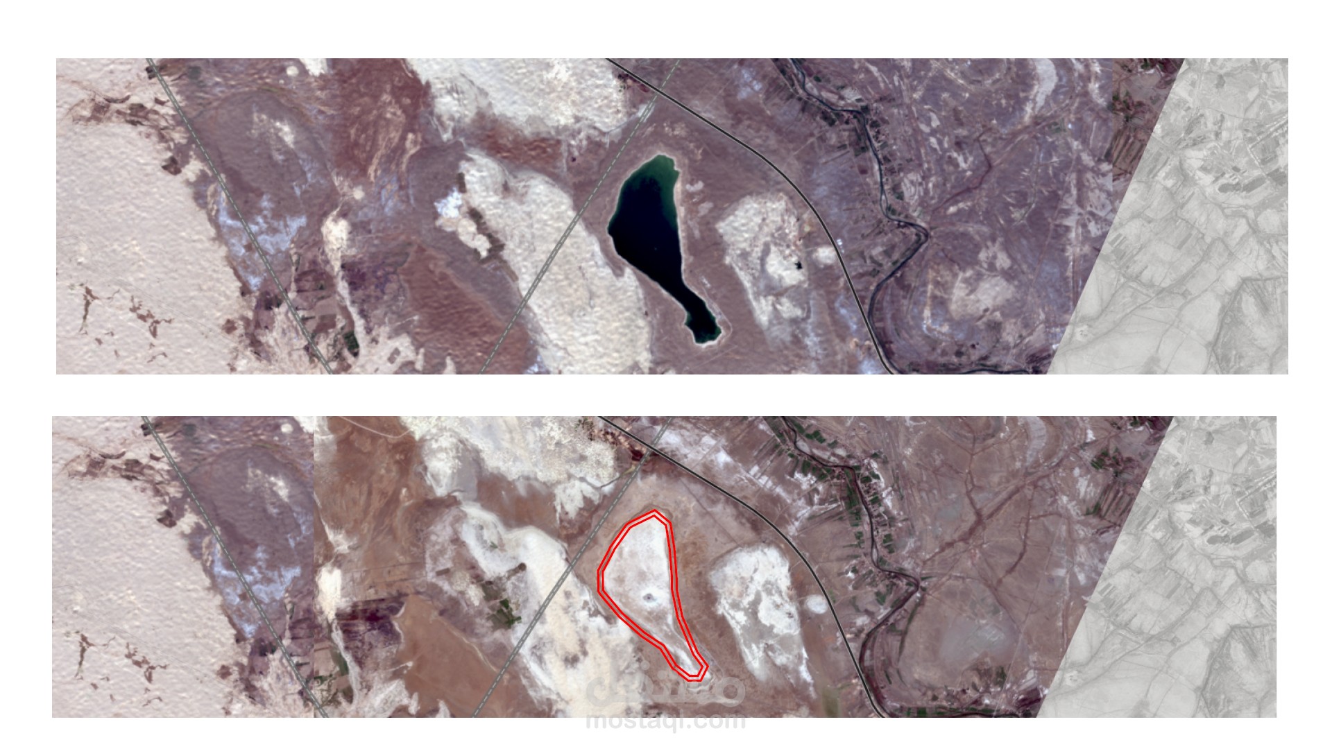 تحليل الزمني المكاني: استخدام نماذج "Spatial-temporal attention" (مثل STANet وU-Net) لتحسين دقة كشف التغيرات البسيطة في البنية التحتية والغطاء النباتي.