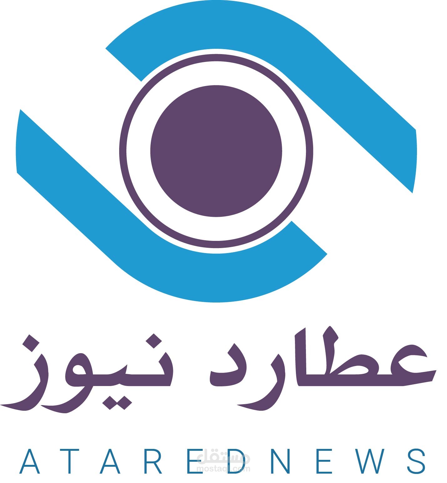 هوية بصرية لموقع اخباري