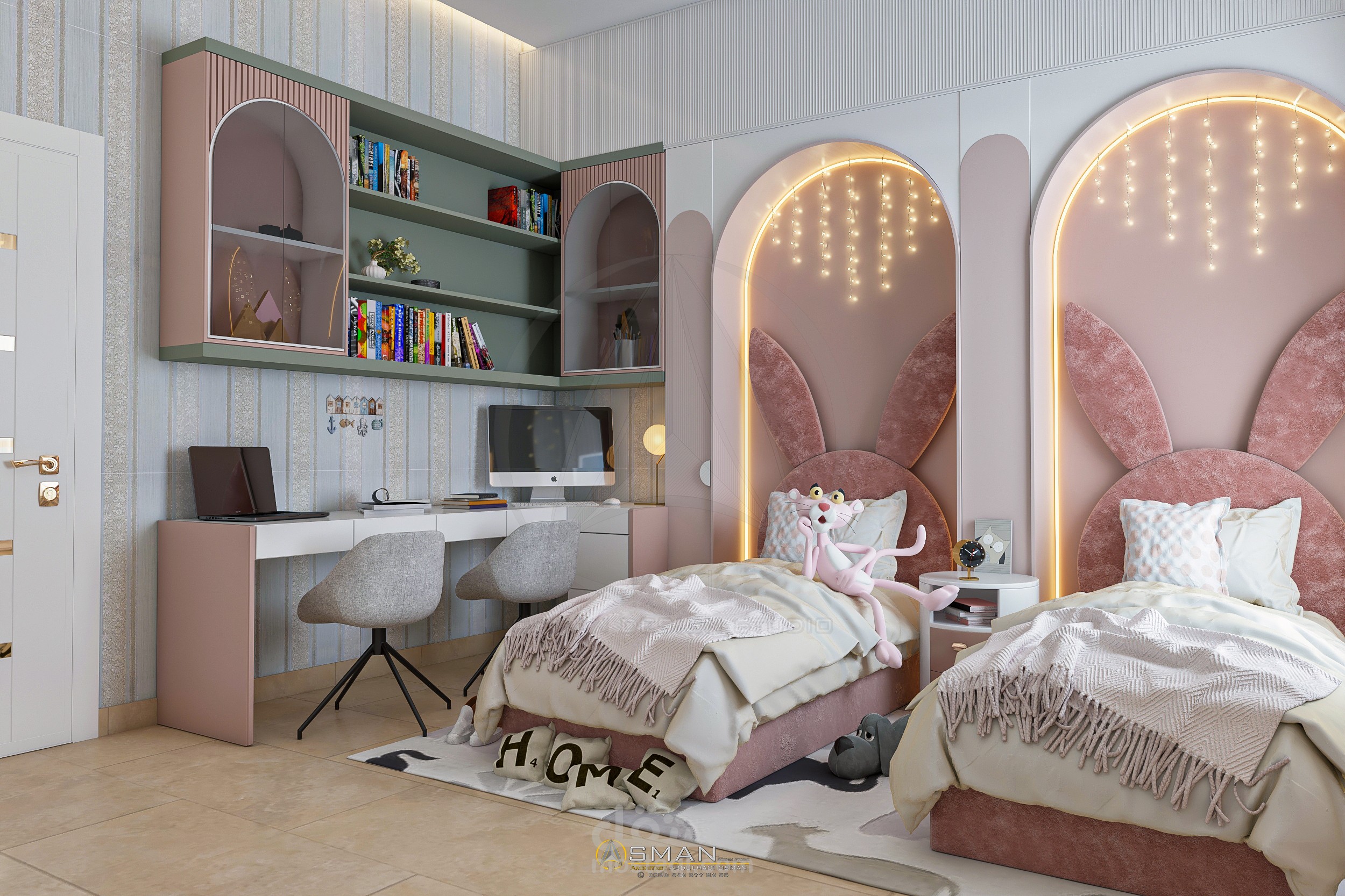 غرفة نوم بنات