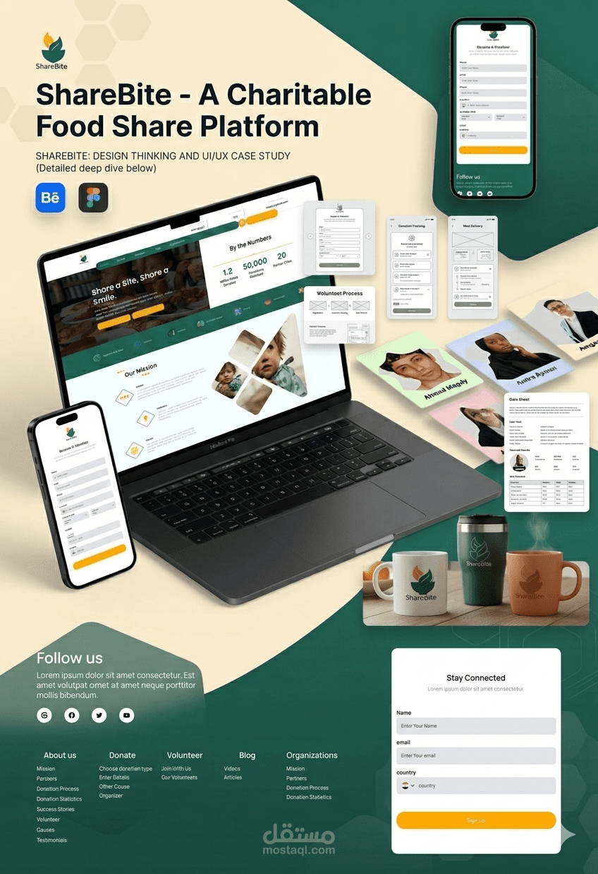 منصة التبرعات والتطوع (Web Application)