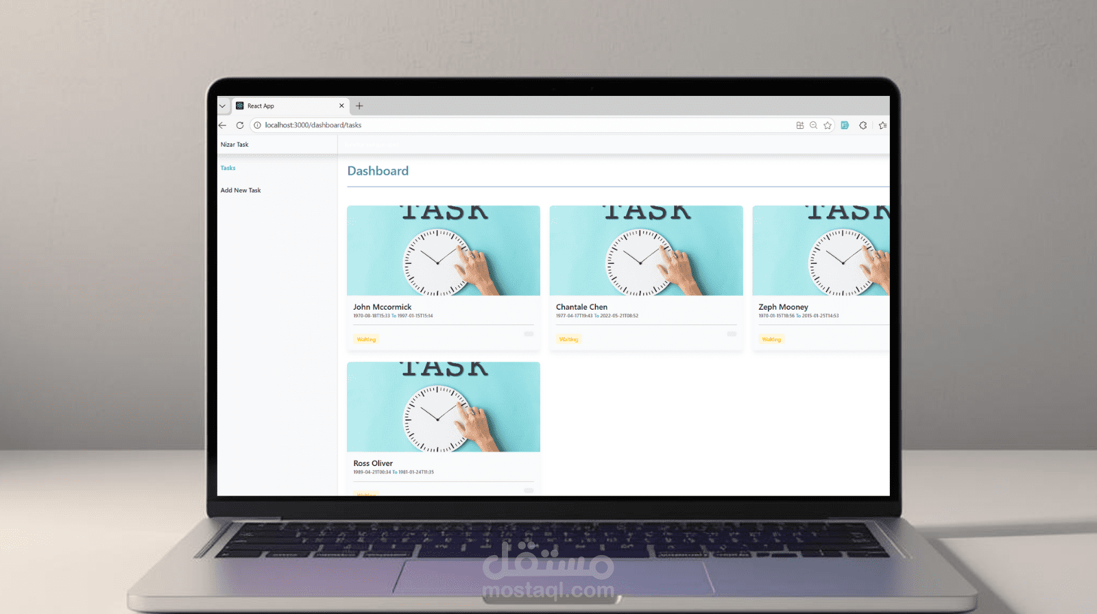 Web Tasks App