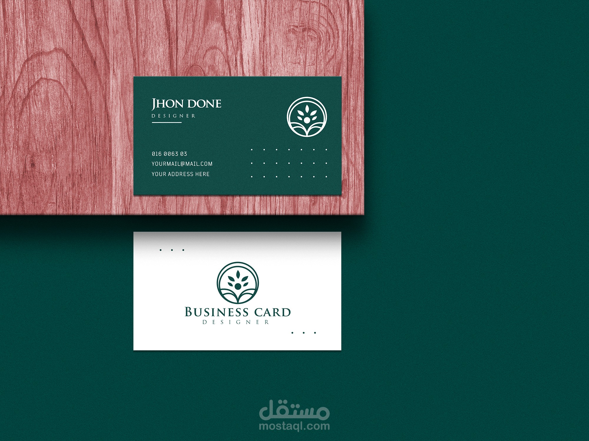 john dohn  Busniss card designer