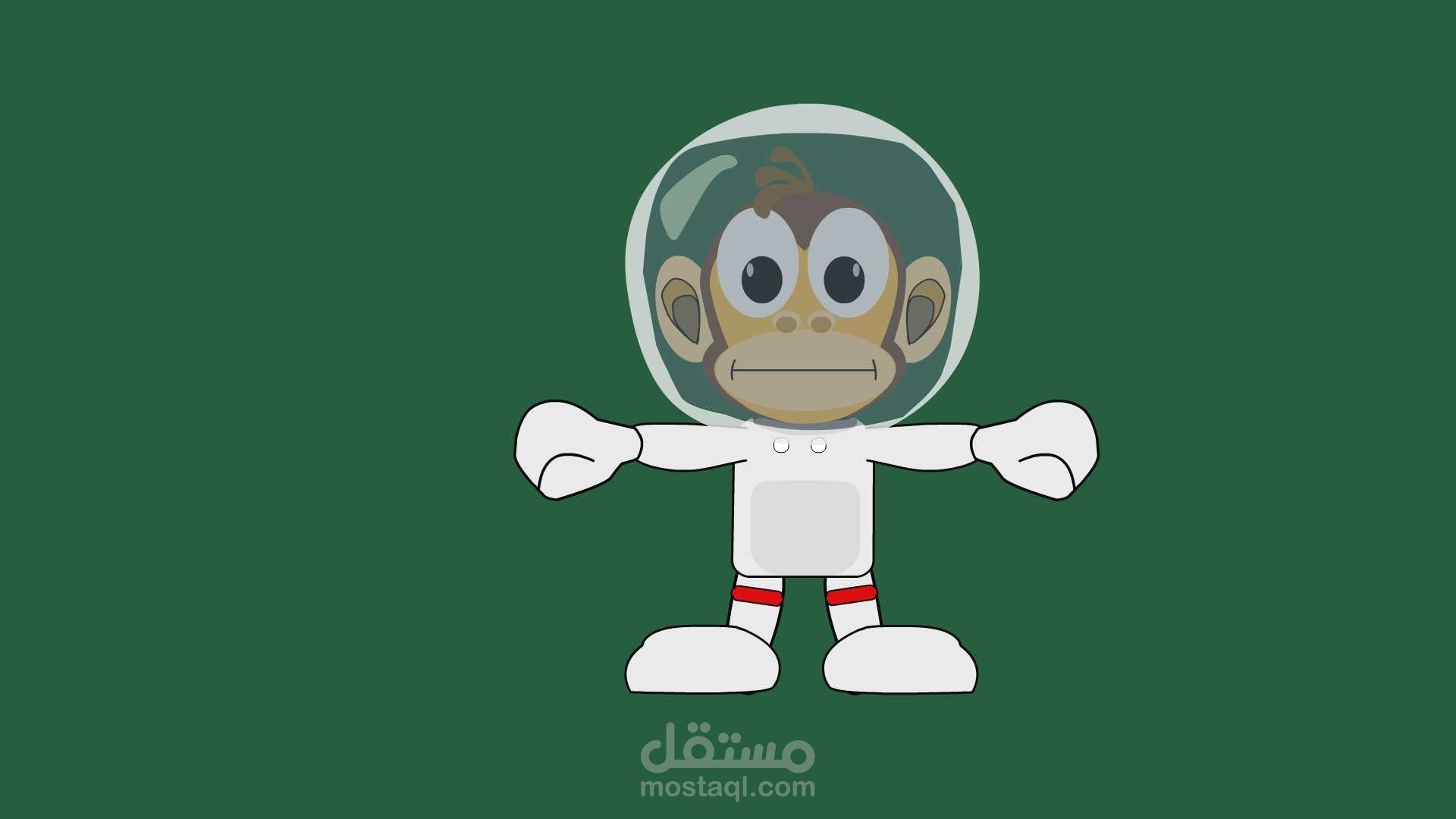 قرد فضائي