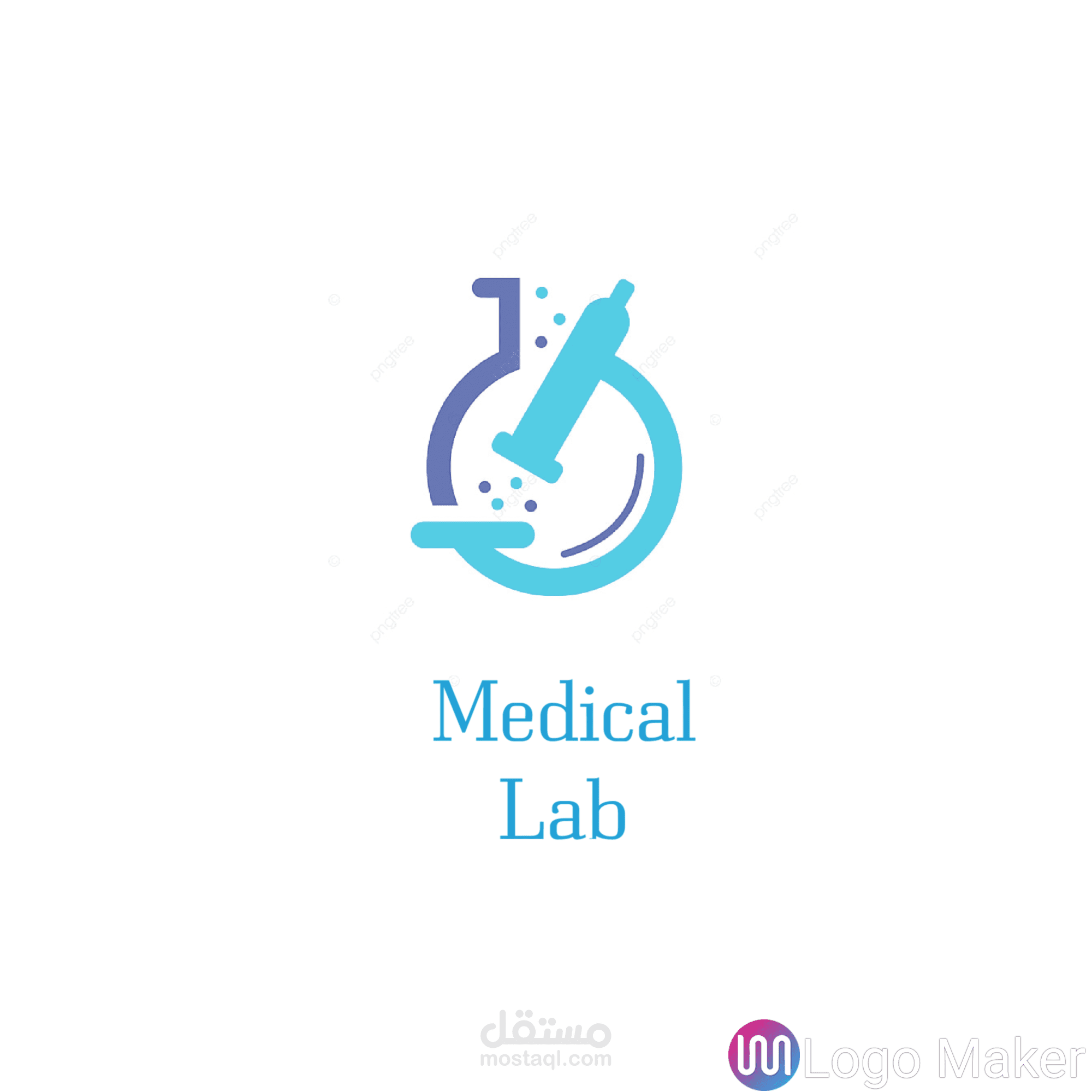 لوجو مختبر طبي