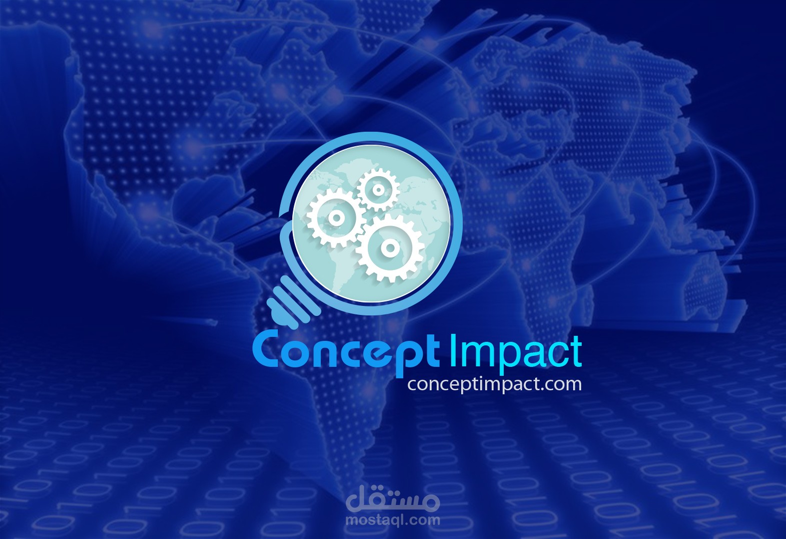 شعار لشركة كونسبت للبرمجة