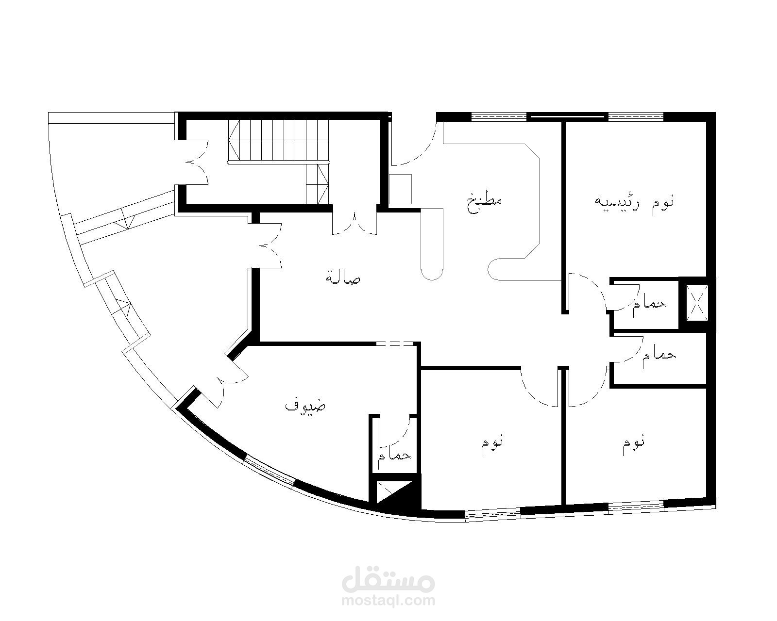 بيت سكني طابق ارضي