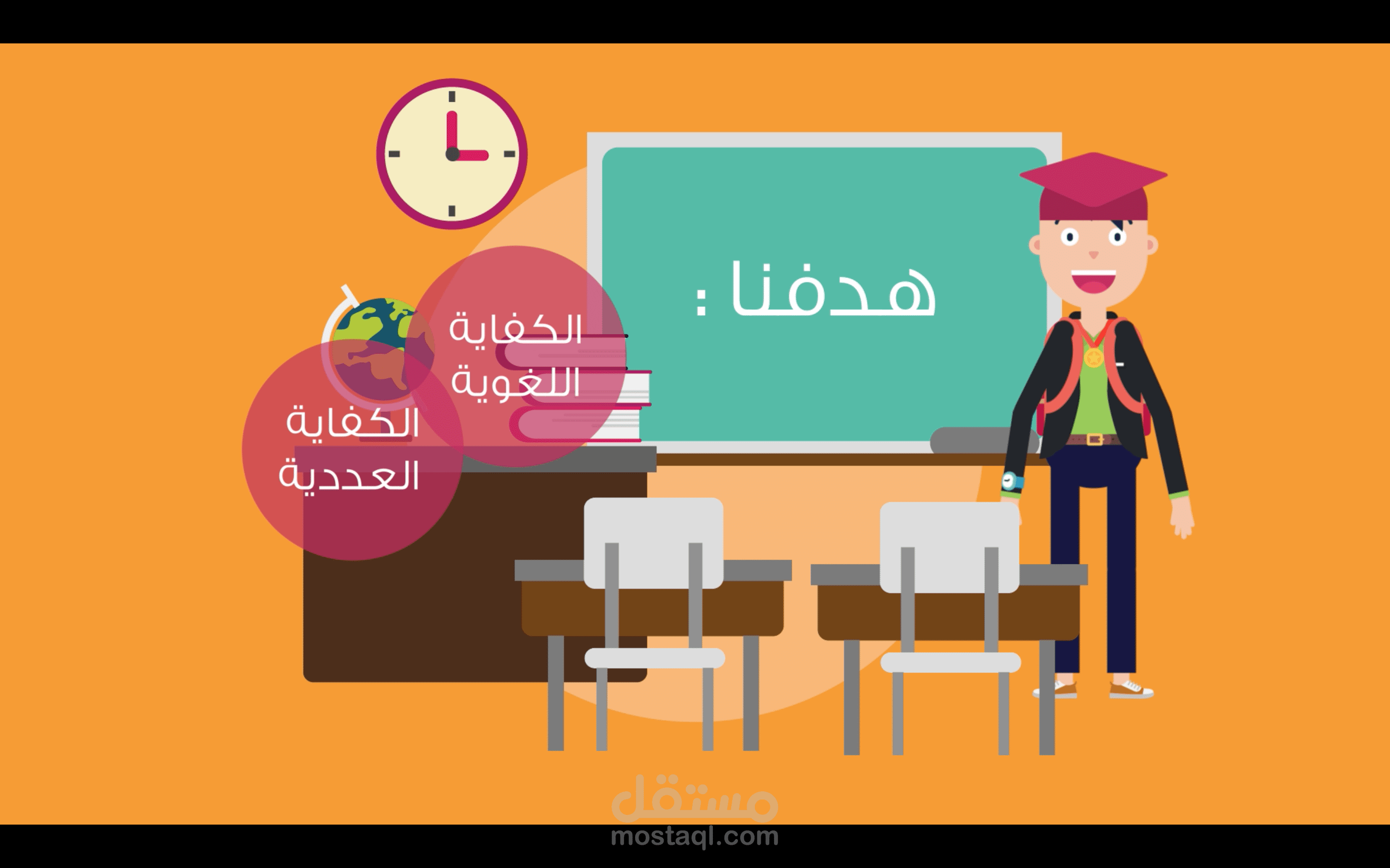 فيديو موشن جرافيك لبوابة تربوية