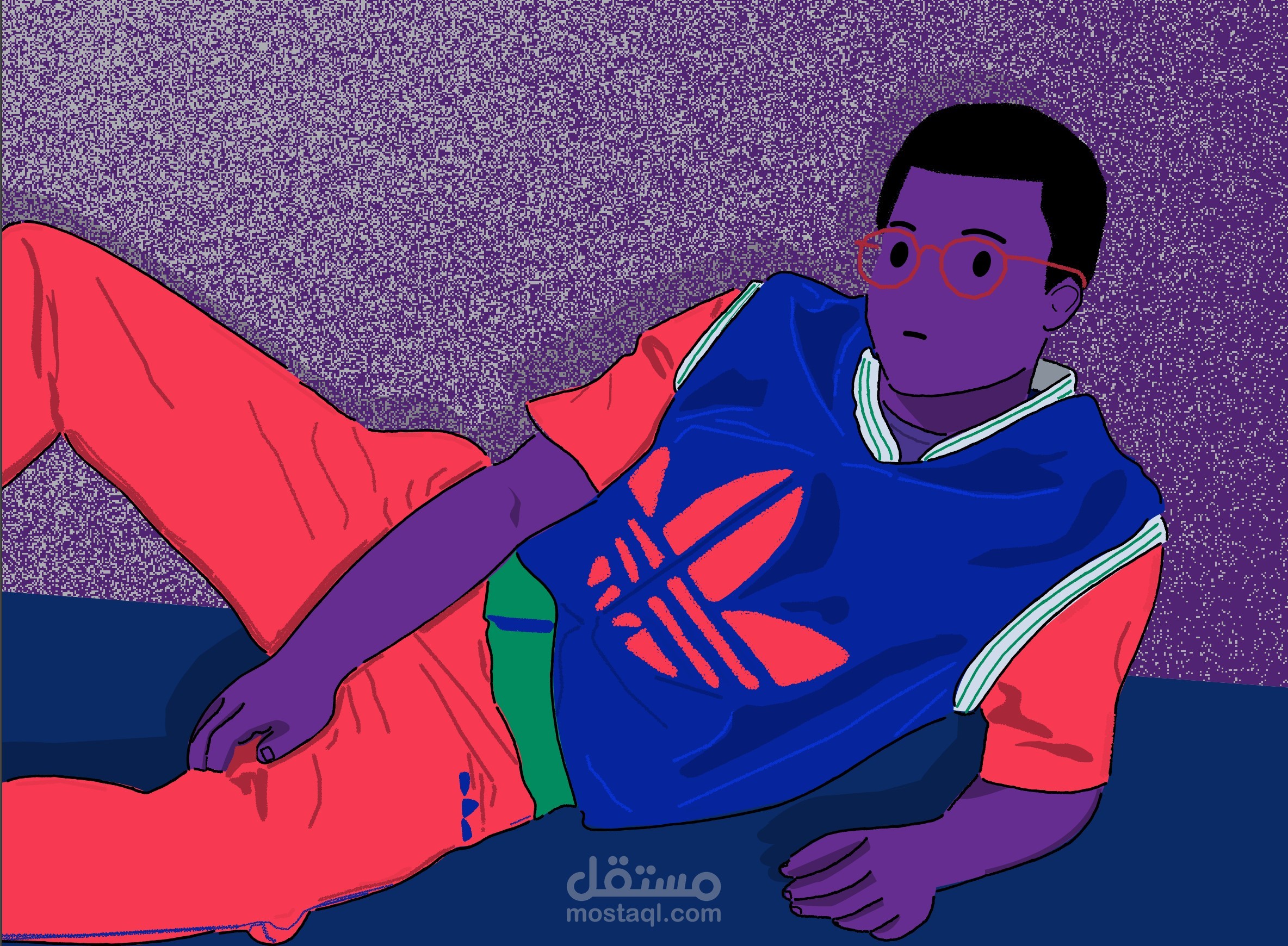 تصميم جرافيك للاديداس