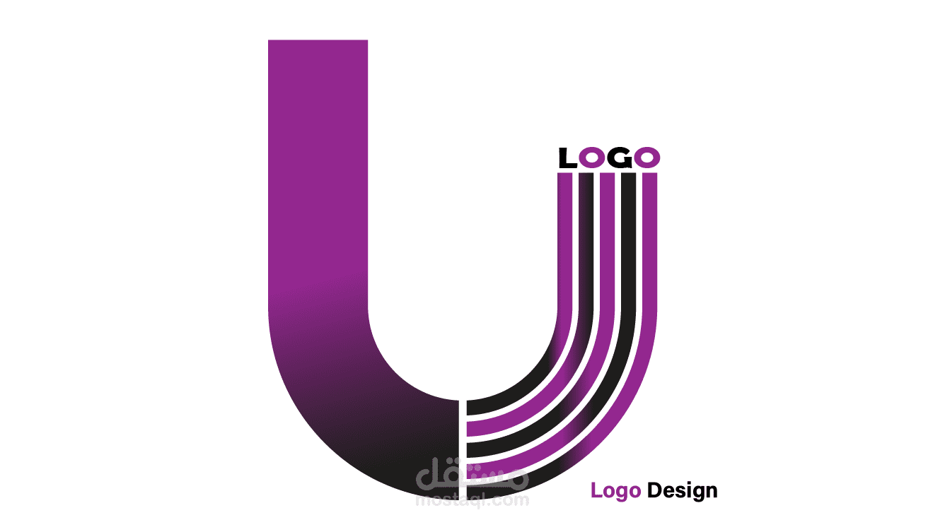 عمل logo بإحترافية
