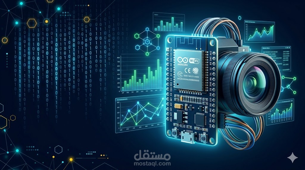 تصميم نظام ذكي متكامل لربط الهاردوير بالسوفتوير وتحليل البيانات باستخدام Python و Arduino