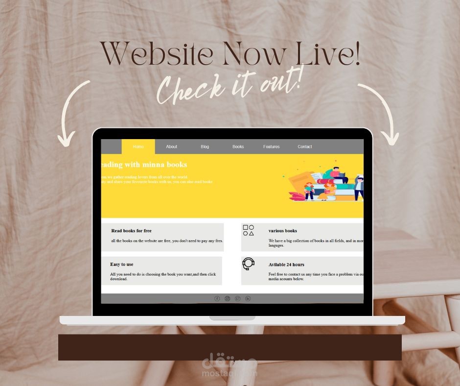 Minna books website