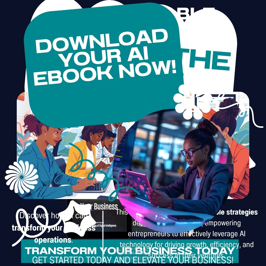 تصميم مجموعة إعلانية احترافية لخدمات التسويق الرقمي والذكاء الاصطناعي