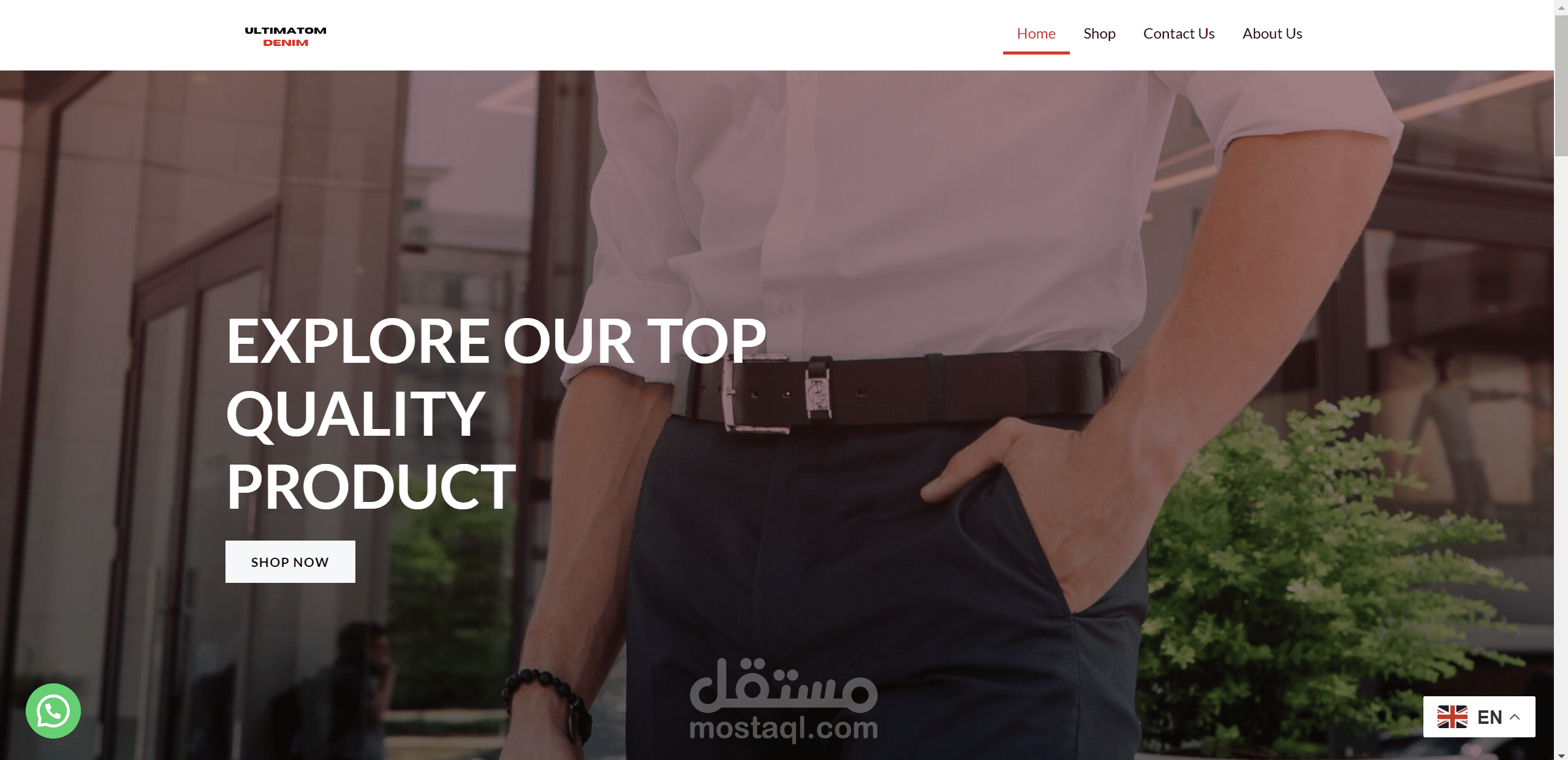 E-commerce website