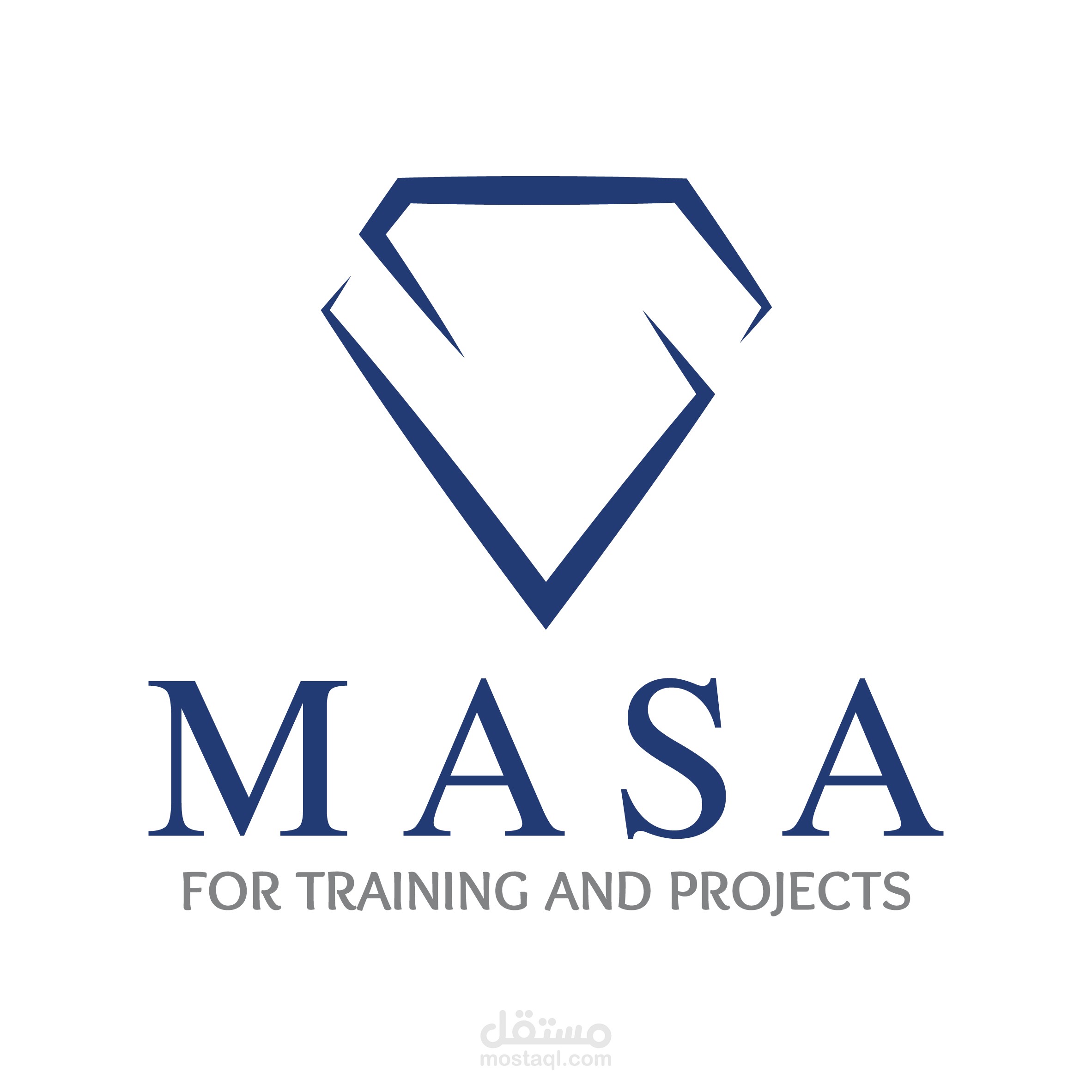هويه بصريه لاكاديمية كورسات "MASA"