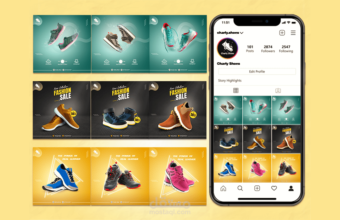 Shoes Social Media