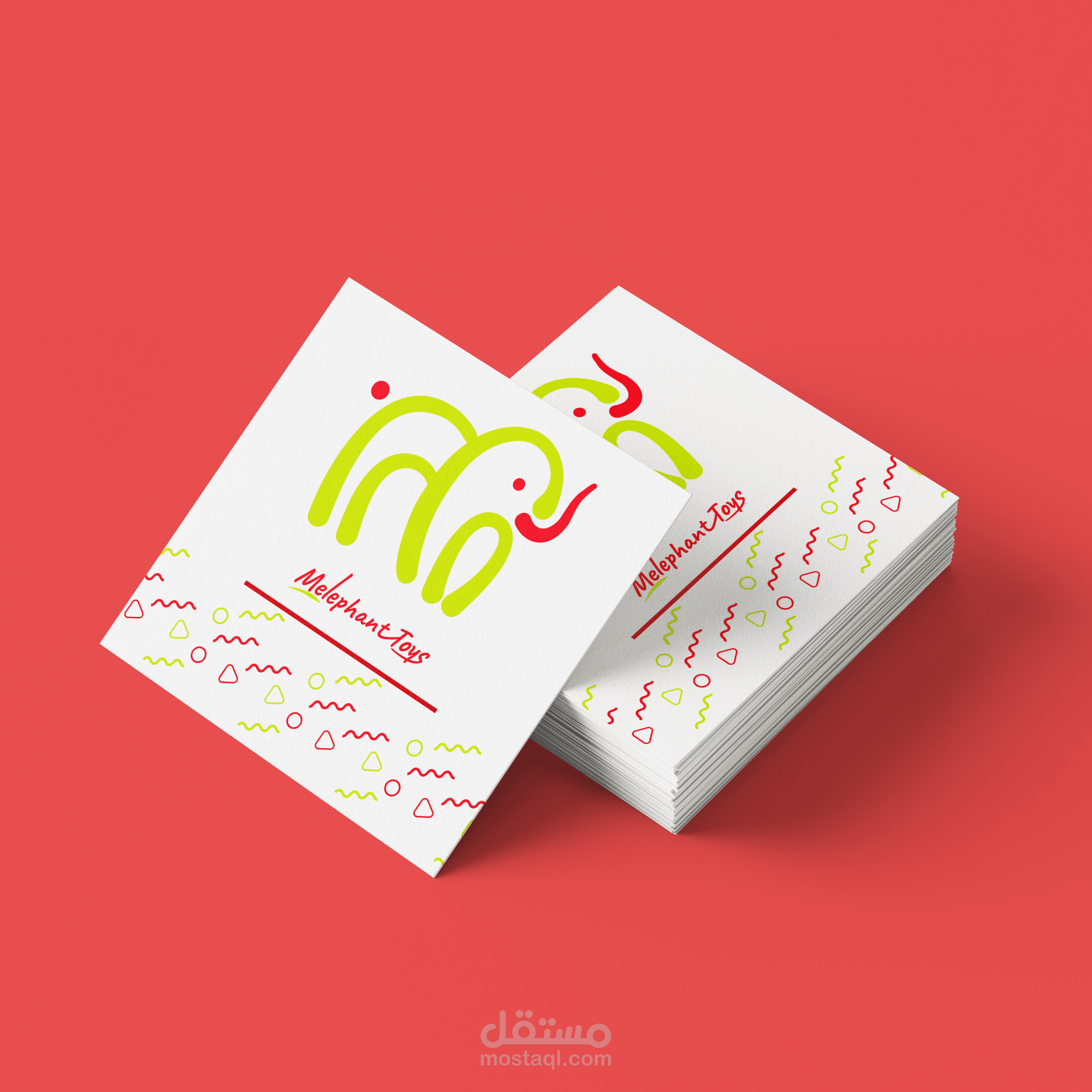 تصميم شعار لبراند ألعاب الاطفال