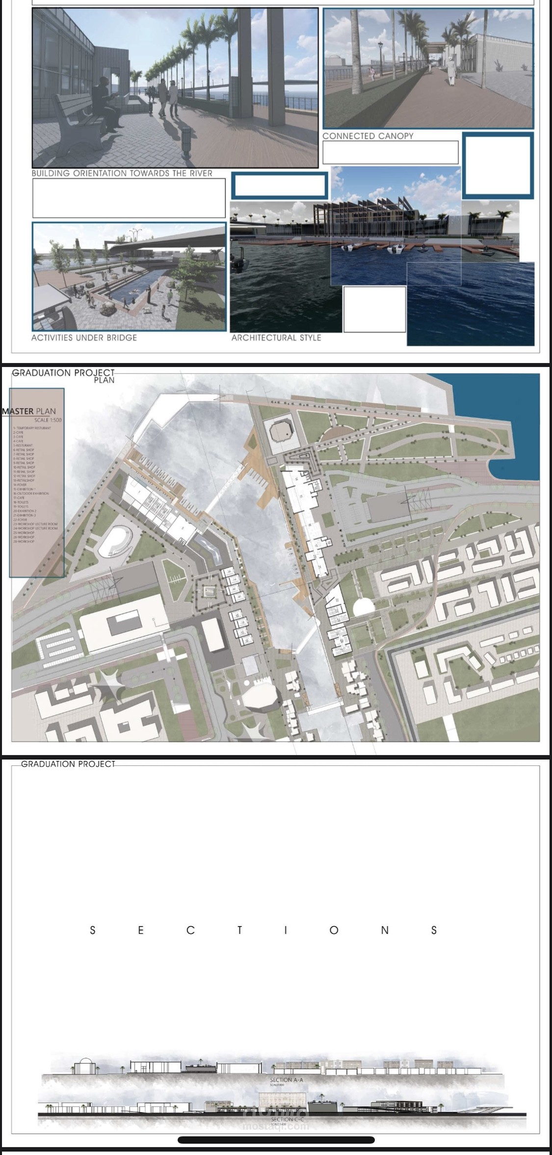 Site Details (رسومات موقع عام و تفاصيله)