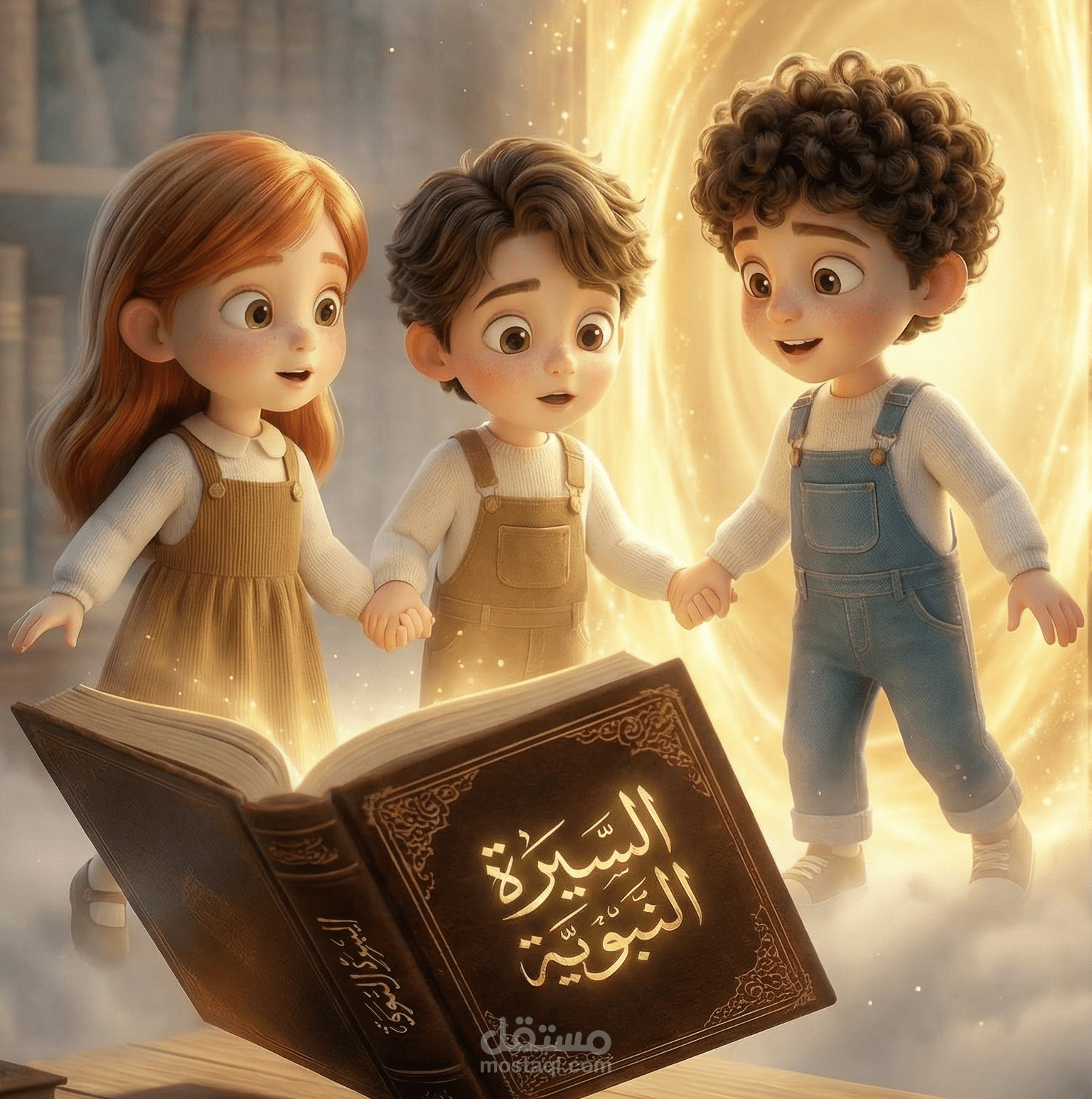 فيديو أطفال AI لقناة يوتيوب رحلة إلى السيرة النبوية