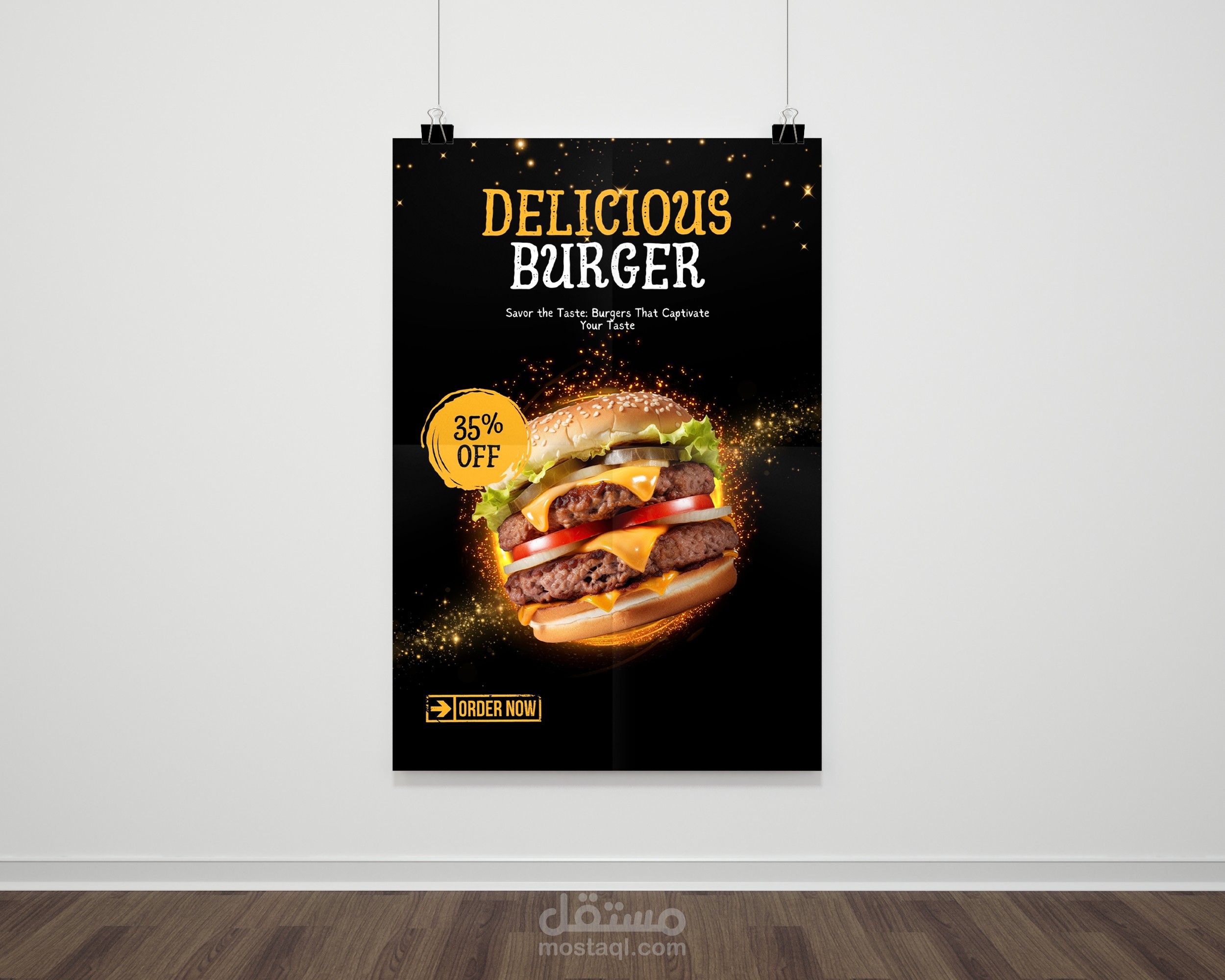 تصميم بوستر اعلاني لجميع انواع النشاطات التجاريه