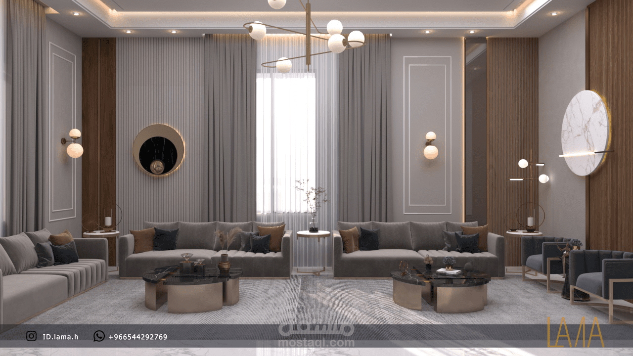 تصميم غرفة جلوس