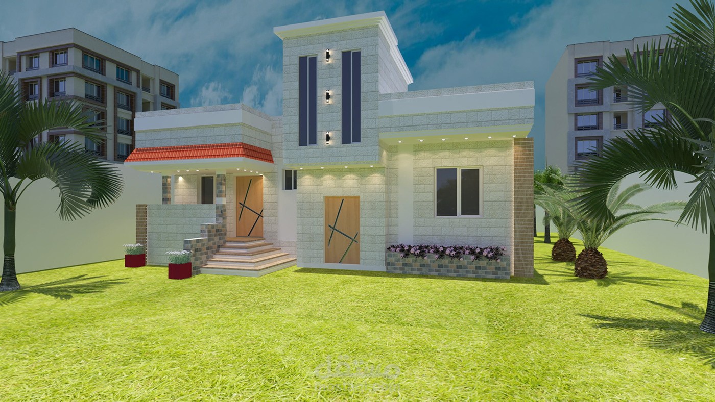 تصميم واجهة المبني