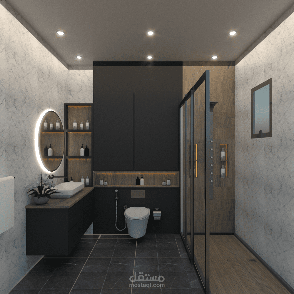 تصميمي لدورات المياه وحمامات