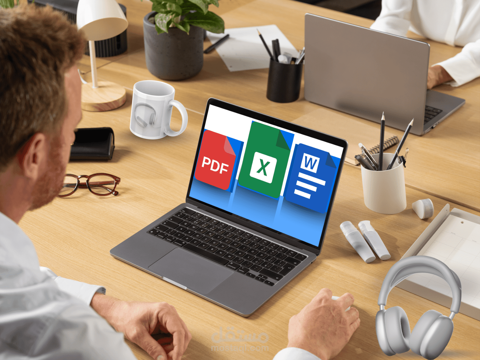 تفريغ وتنسيق ملفات PDF أو صور او ملفات صوتيه على WORD أو EXCEL