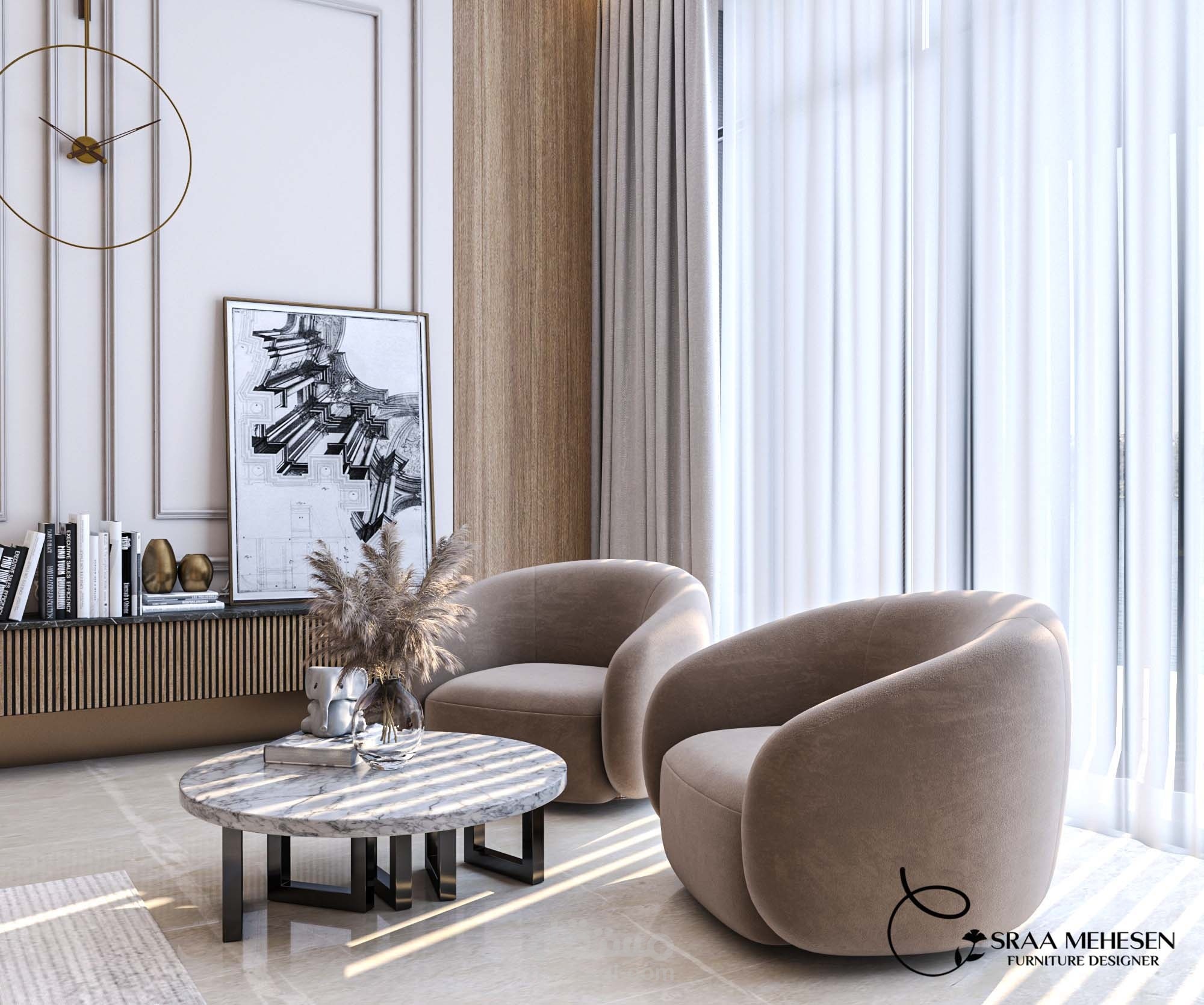 جزء من غرفة نوم ماستر