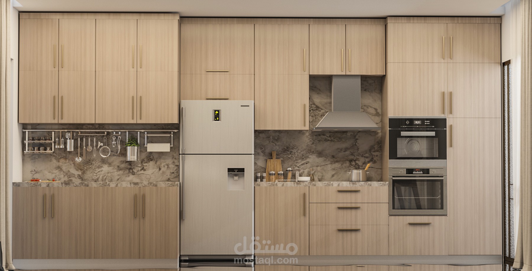 تصميم مطبخ HPL