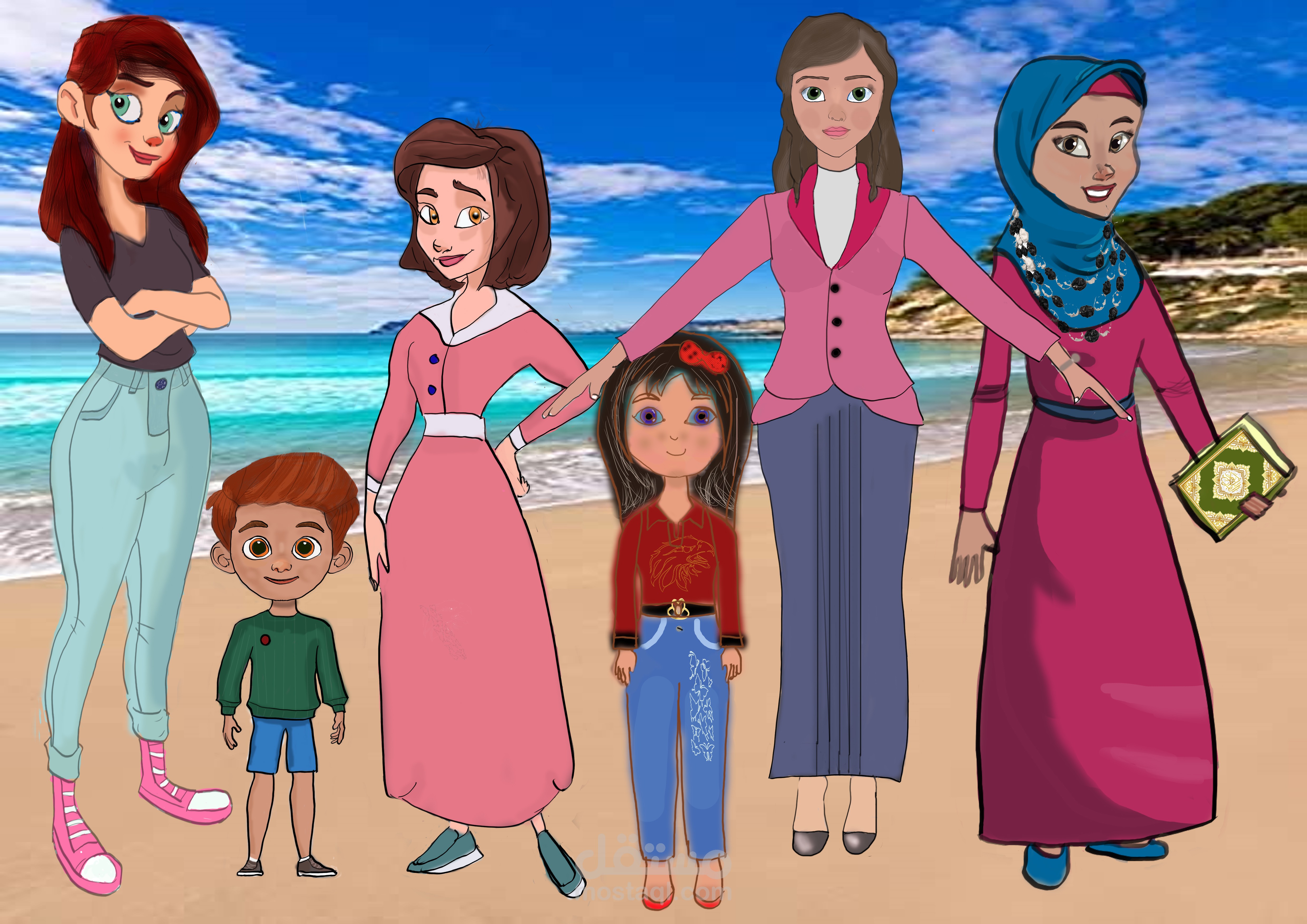 بعض شخصياتي