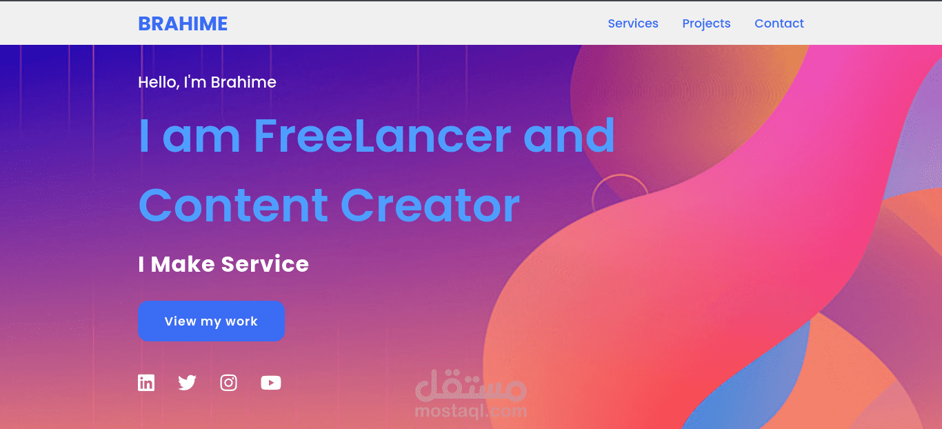 portfolio website