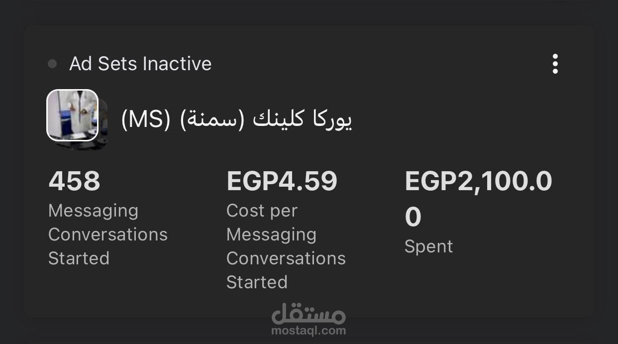 بعض الحملات مختلفة الاهداف لبعض المجالات التى قمنا بتنفيذها على فيس بوك وانستجرام