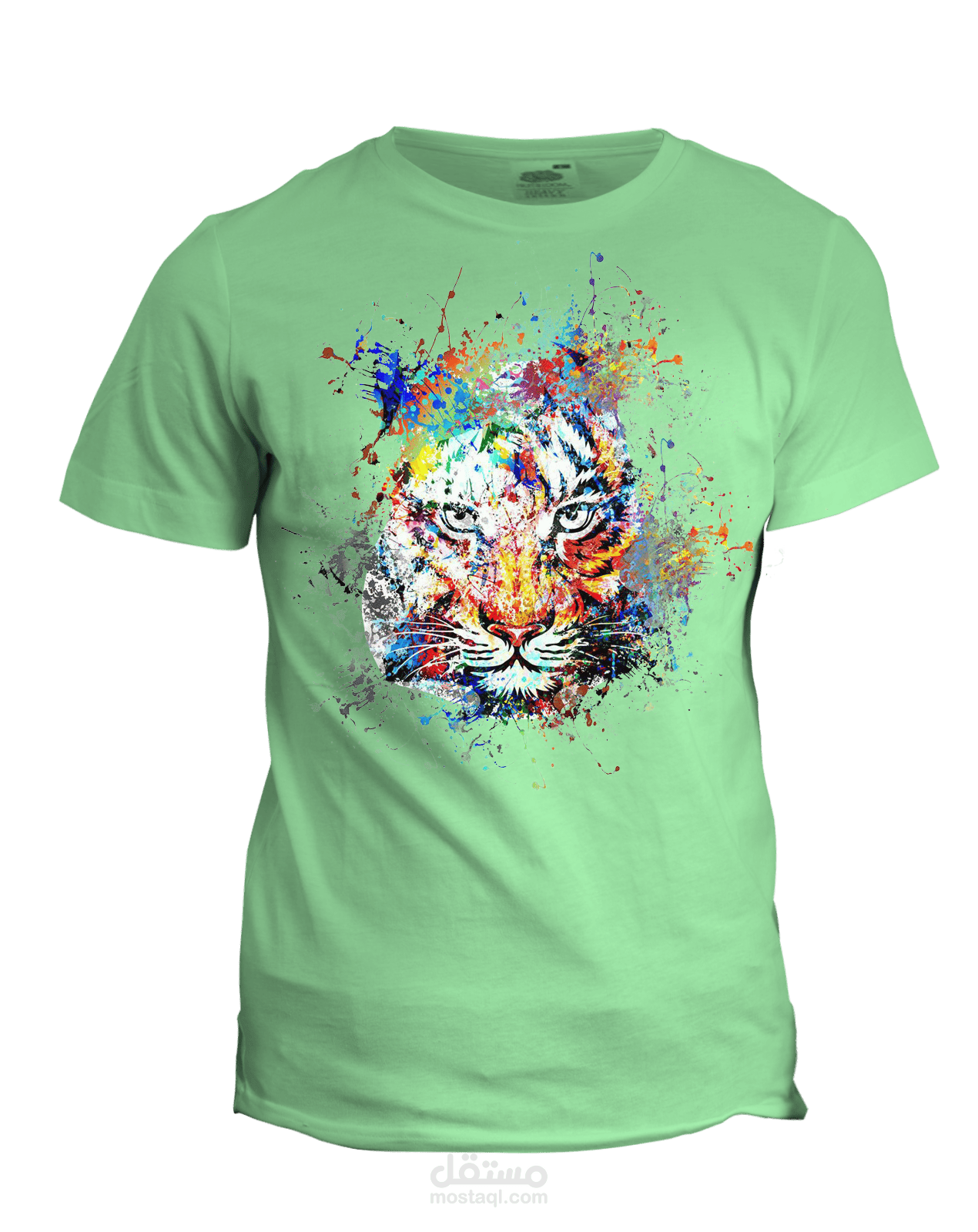 بعض الأعمال على tshirt