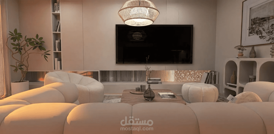 تصميم وتنفيذ الديكورات والأعمال الداخلية