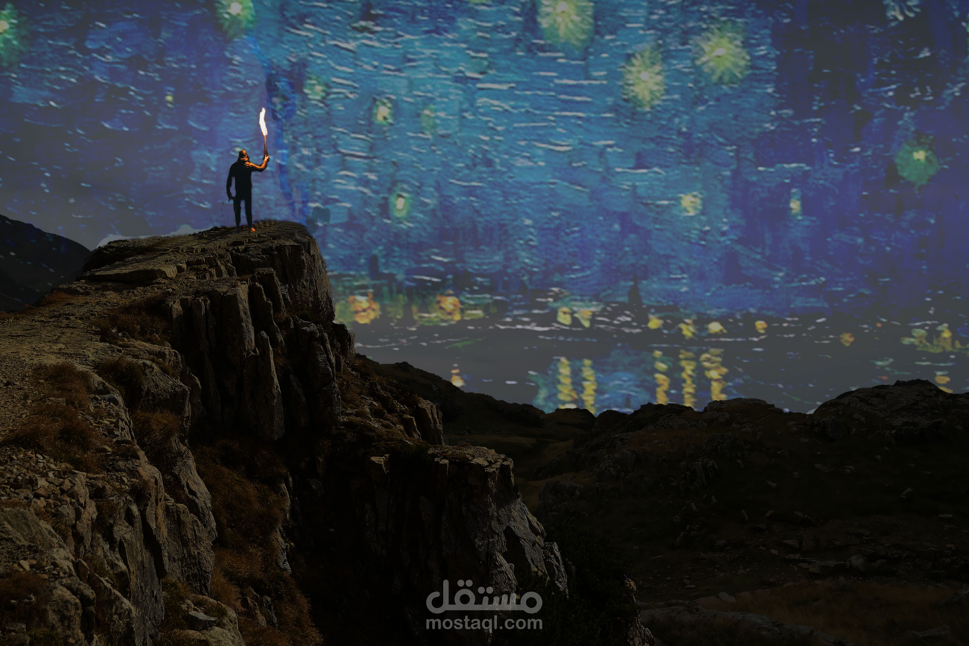 سلام عليكم انا مصمم فوتوشوب وشعار