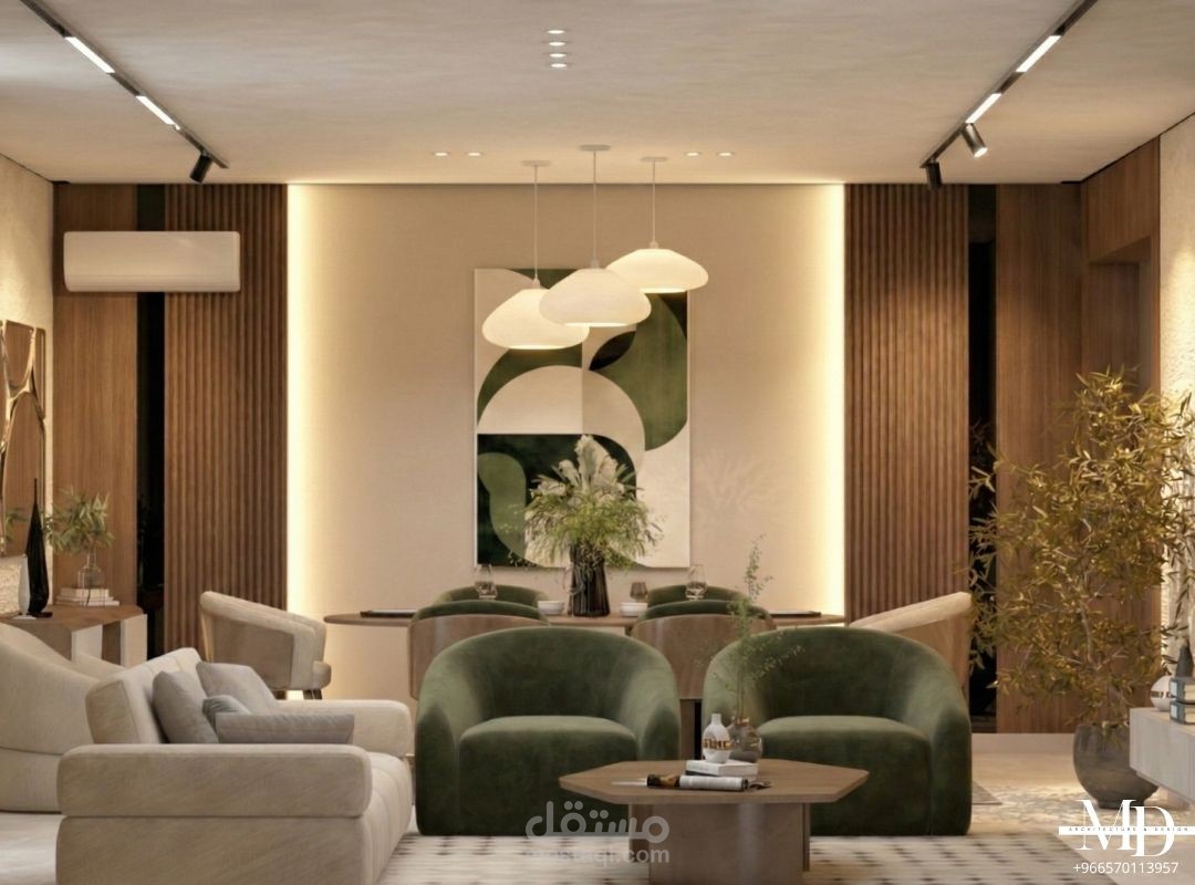 Luxurious reception design