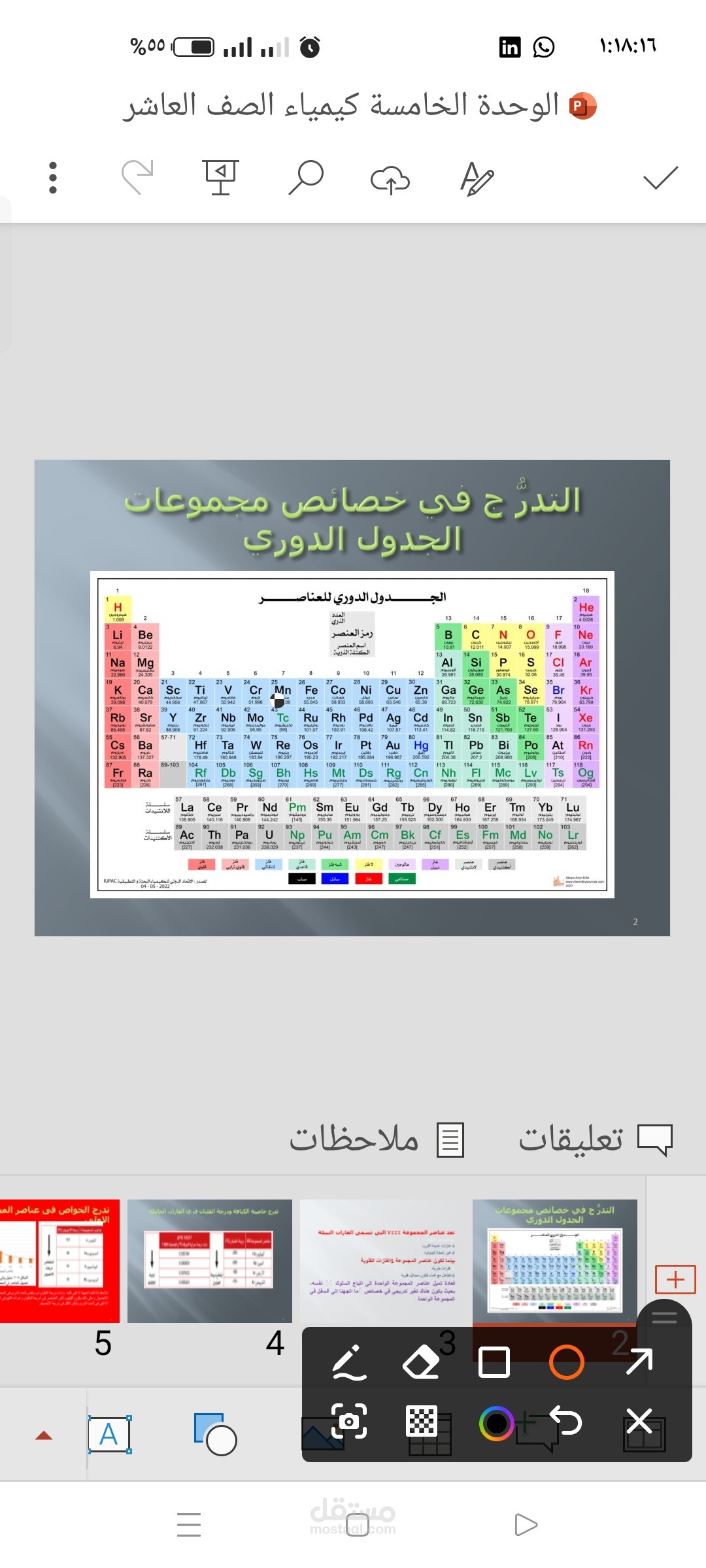 شرح مقدمة الفصل العاشر كيمياء سلطنة عمان