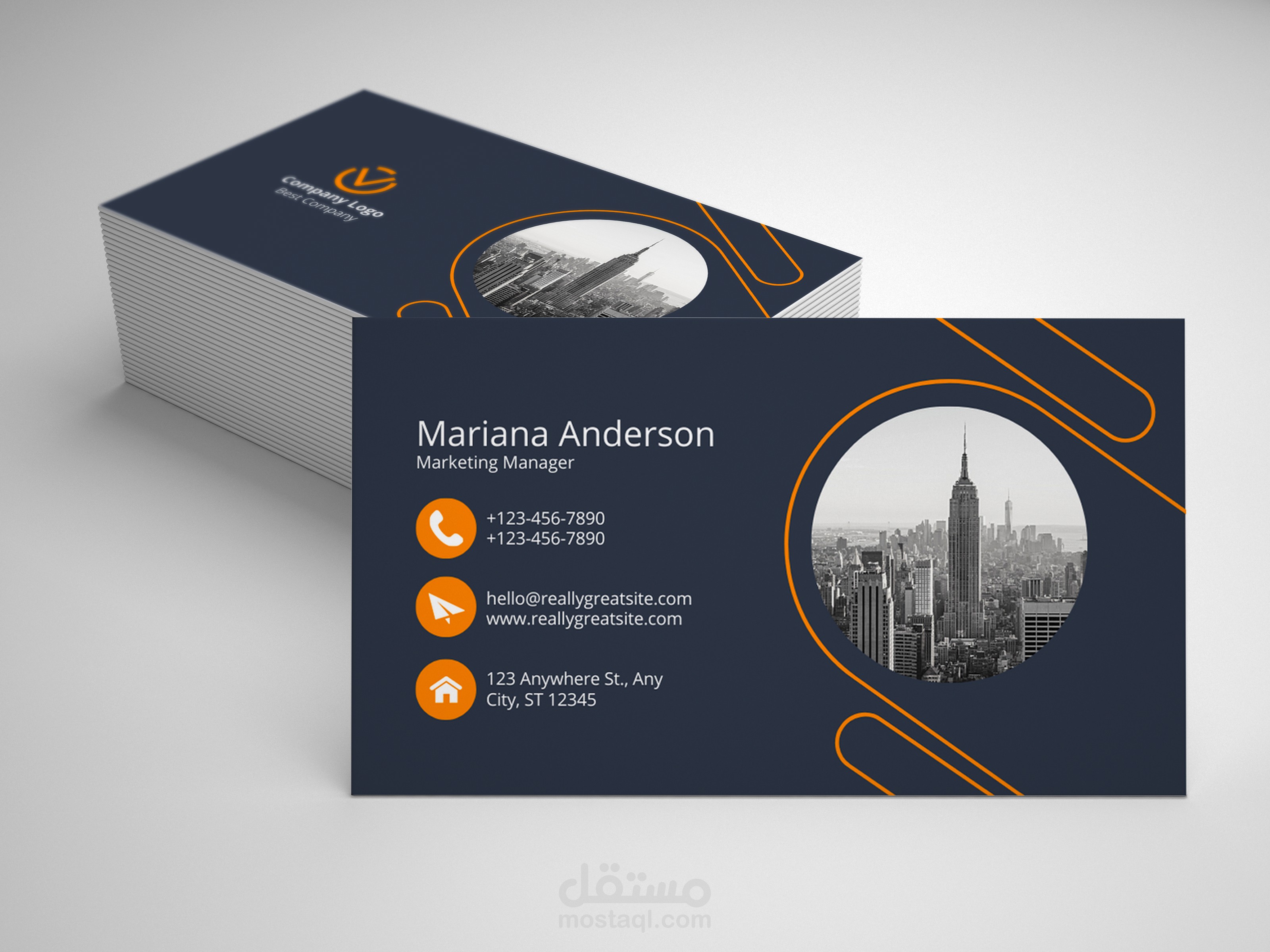business card