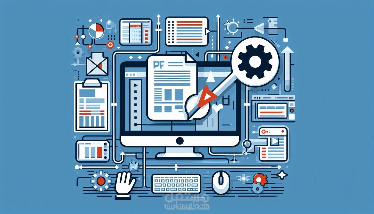 استخراج البيانات من ملفات PDF وتجميعها في شيت Excel