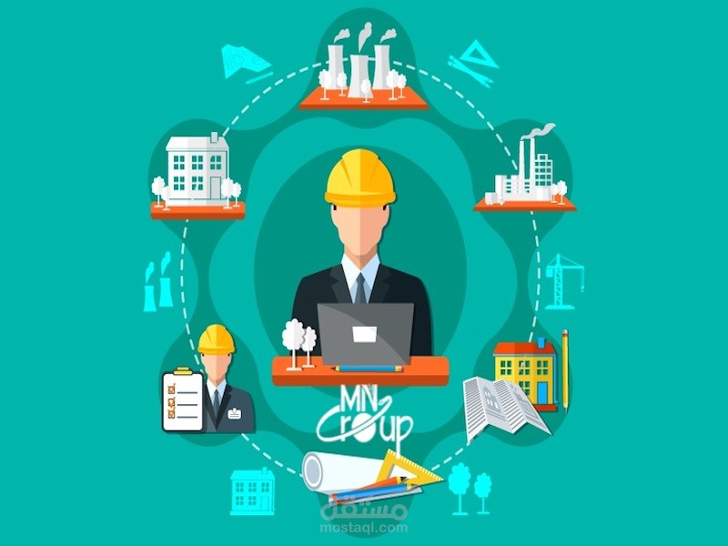 خبرة في الهندسة المدنية والانشاءات