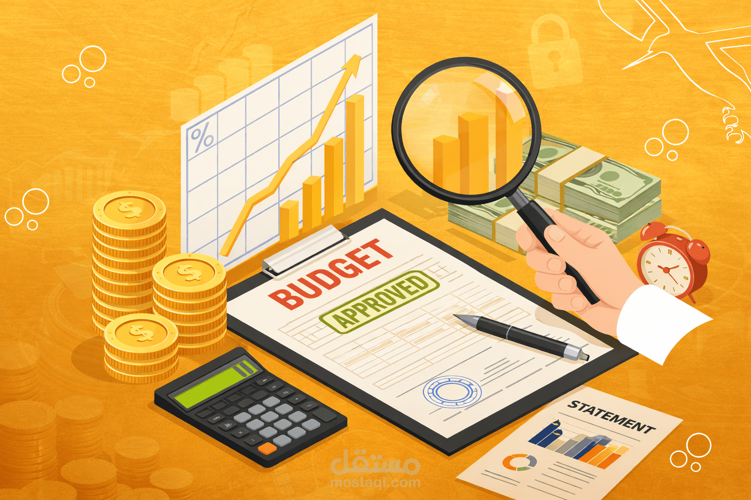 إعداد وتحليل القوائم المالية الختامية (قائمة الدخل والمركز المالي) بدقة واحترافية.