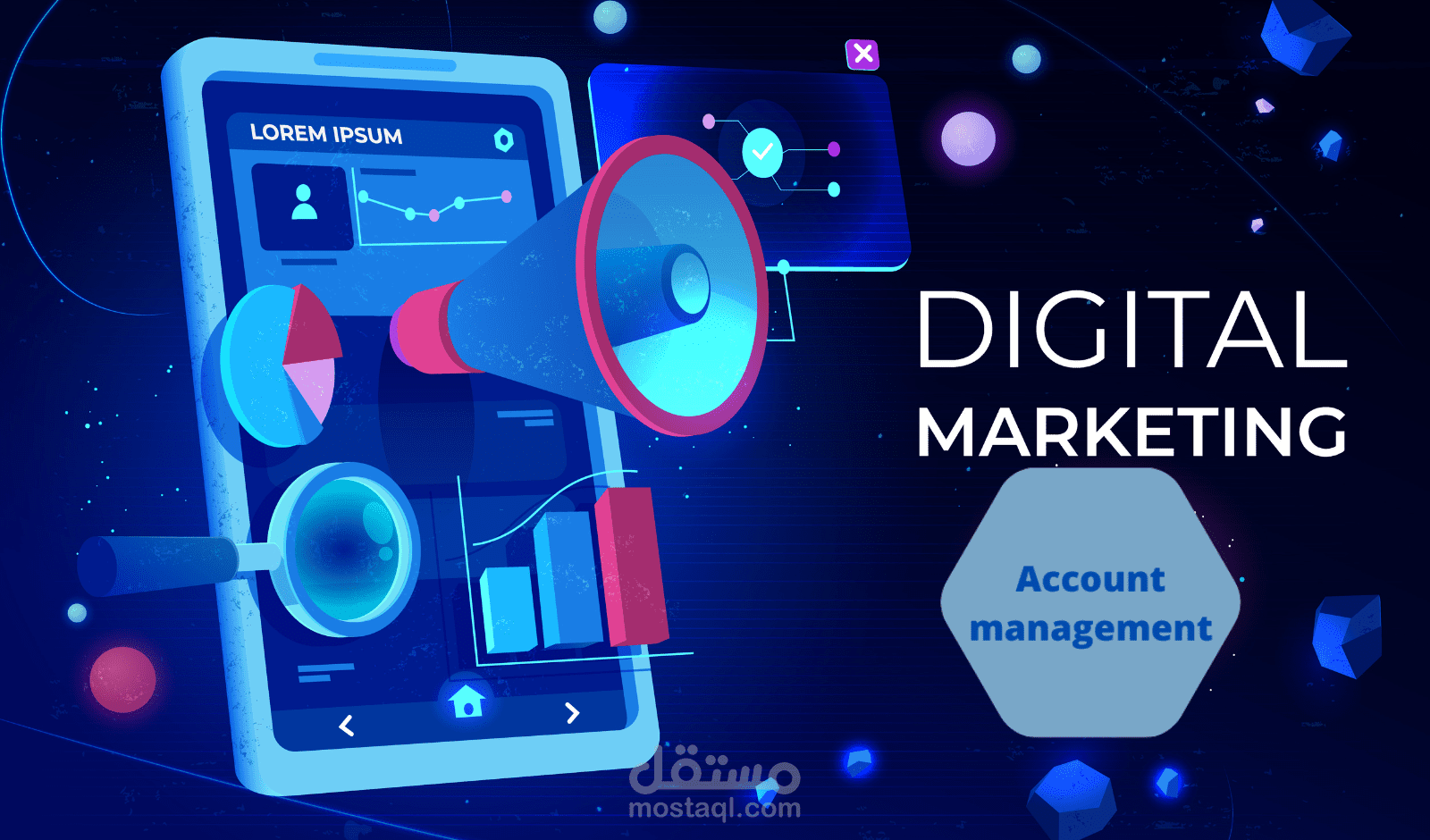 إدارة وصناعة المحتوى الإبداعي لصفحات السوشيال ميديا