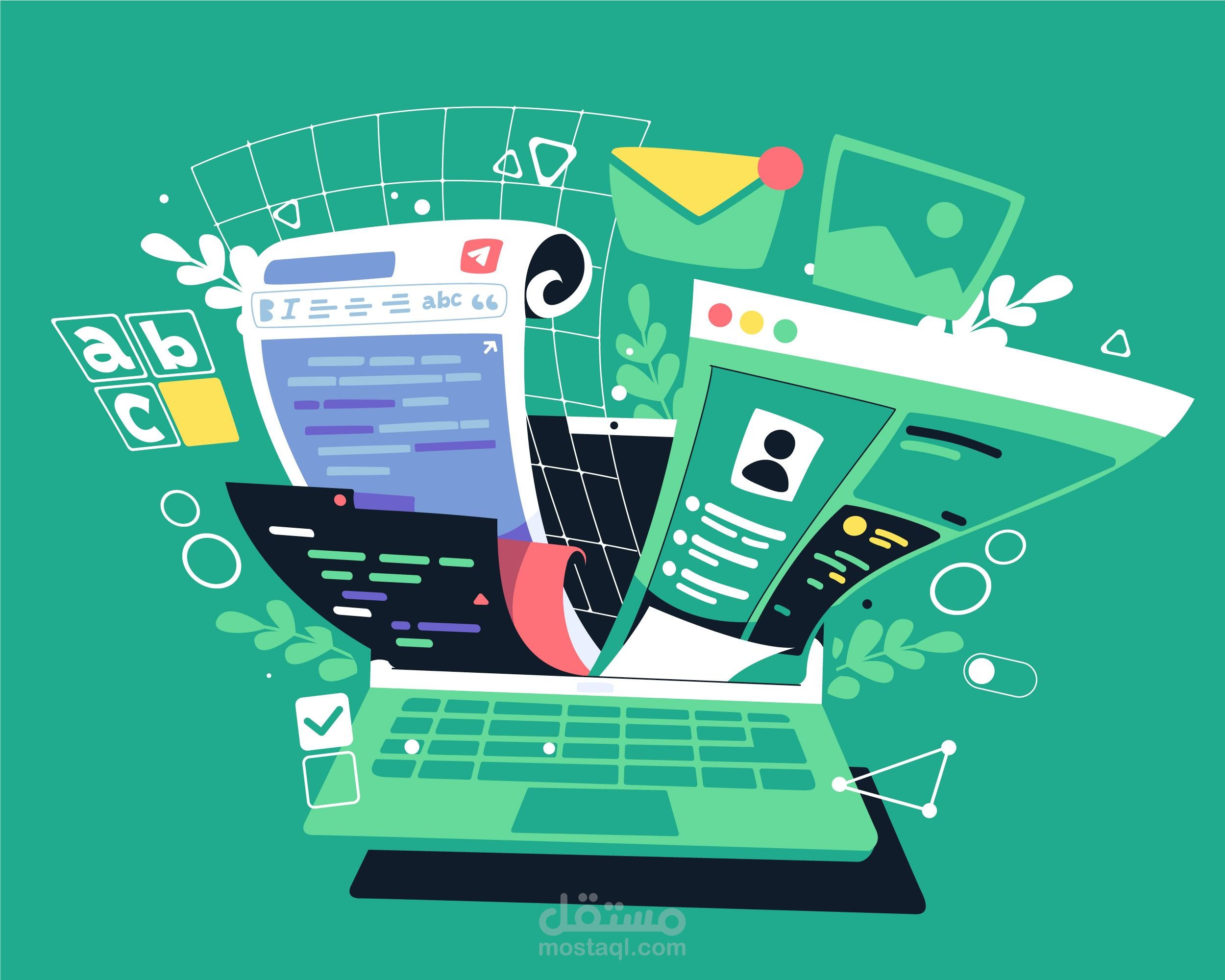 كتابة بوستات ابداعية للسوشيال ميديا