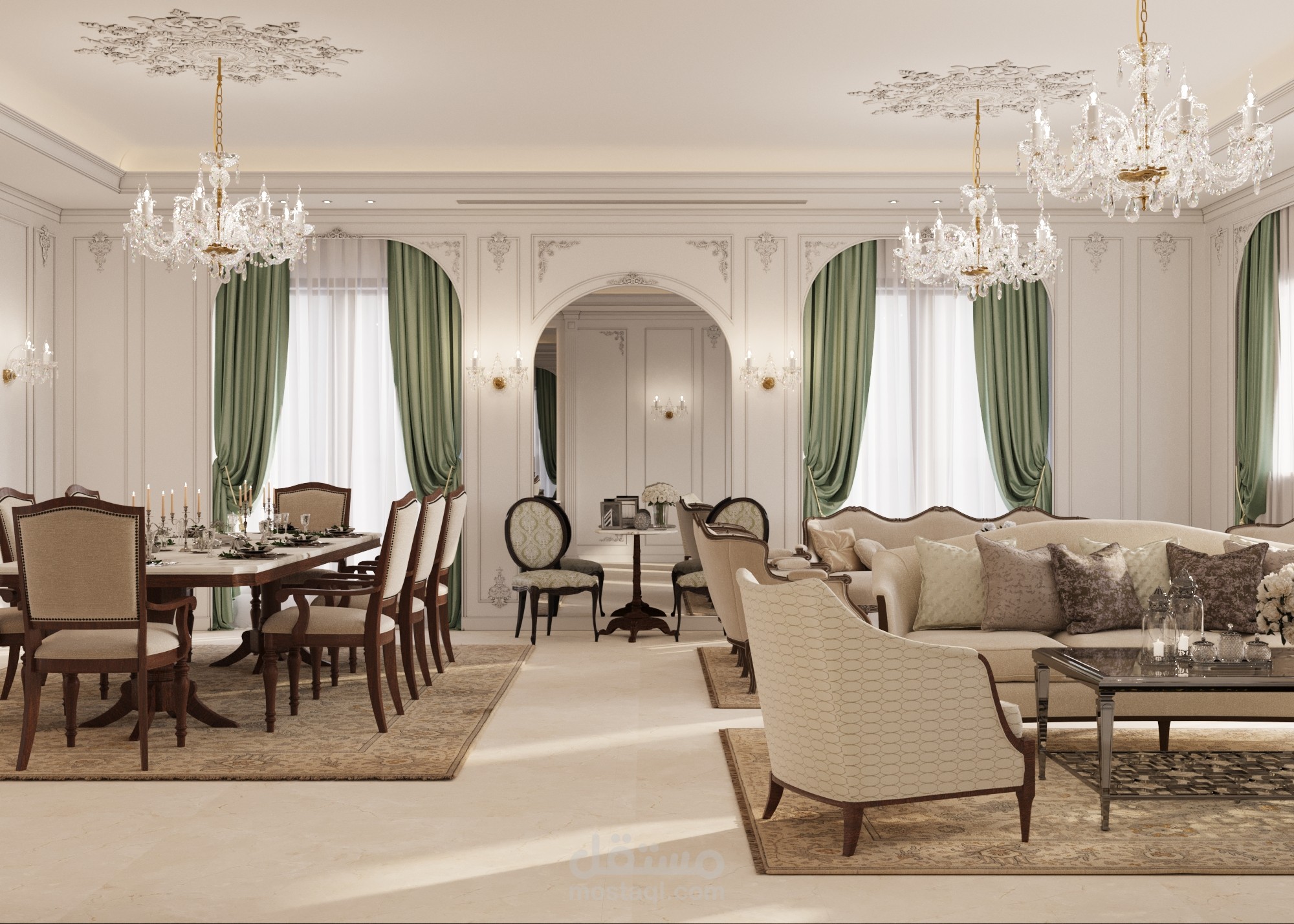 Living & dining room