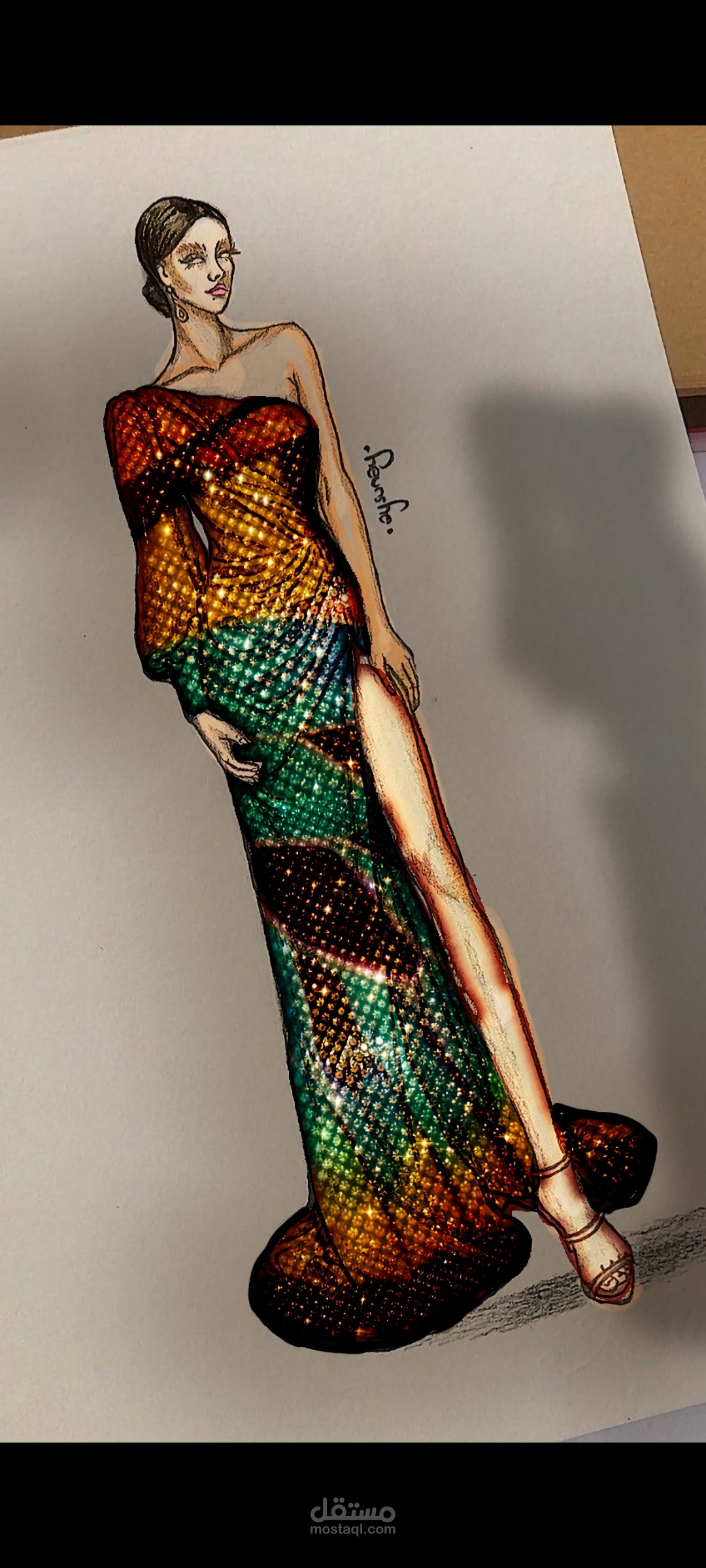 رسم ازياء