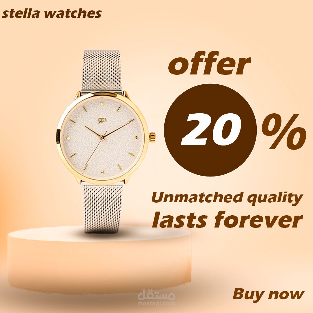 stella watches(social media design)