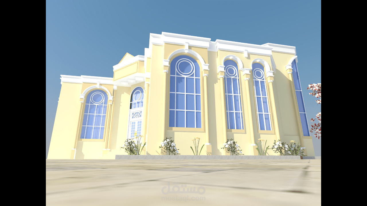 تصميم واجهات منازل وفيلات