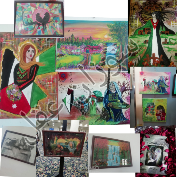 رسم لوحات فنيه