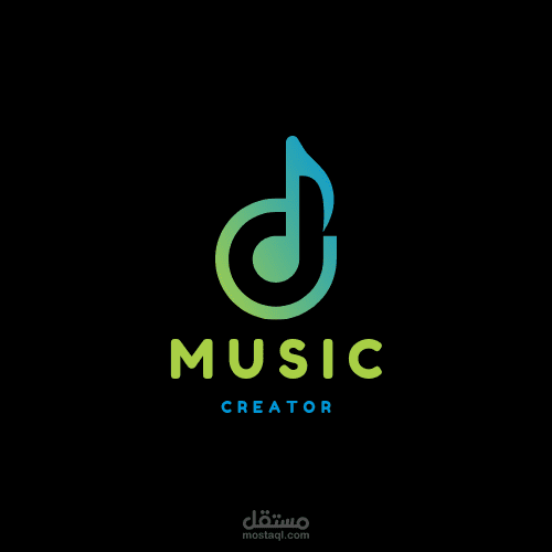 Logo Music Creator _ شعار مؤلف الموسيقى